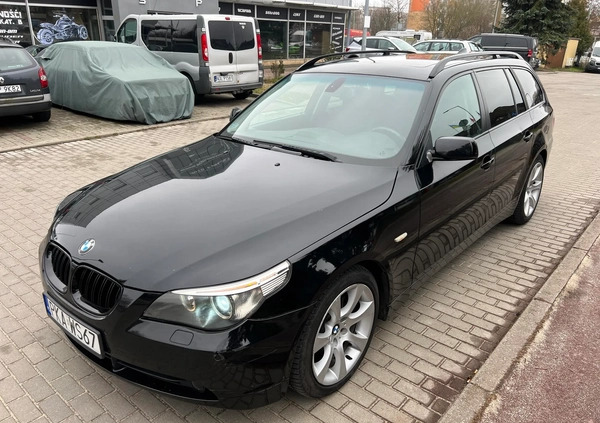 BMW Seria 5 cena 25500 przebieg: 264000, rok produkcji 2005 z Gdańsk małe 79